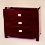 F400A
Mahogany – Wenge Color 3 Drawer Chest Top and Handles in Matte Parchment 32” x 18” x 28”H Available Custom Sizes & Finishes <A  HREF="http://www.imambience.com/F400A_Mahogany_Chest.pdf"><b>Click here</b> </A>to view and download tearsheet.
