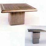 F 453 hi/low table
Table in lizard w/remote mechanism
36” square x 30” high (high position) or 19” high (low position)
Available in Custom Sizes & Finishes
<A  HREF="http://www.imambience.com/F453_Hi-Lo_Table.pdf"><b>Click here</b> </A>to view and download tearsheet.
