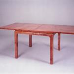 F427 Flip-Top Table in Dyed Goatskin
Size: Closed: 38" Square x 30" High
Open: 76" Long x 38" Deep x 30" High
Custom Sizes and Finishes Available
<A  HREF="http://www.imambience.com/F427_Flip-Top_Table.pdf"><b>Click here</b> </A>to view and download tearsheet.