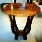 Lebasi Table in Zebrawood
26” Diameter x 28” High
Available in Custom Sizes & Finishes
<A  HREF="http://www.imambience.com/Lebasi_Table_Zebrawood.pdf"><b>Click here</b> </A>to view and download tearsheet.
