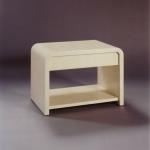 F371 Bone End Table With One Drawer
Size: 30" Wide x 20" Deep x 24” High
Custom Sizes and Finishes Available
<A  HREF="http://www.imambience.com/F371_Bone_End-Table.pdf"><b>Click here</b> </A>to view and download tearsheet.